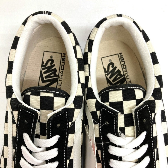 VANS ヴァンズ V36CL オールドスクール チェッカーボード スニーカー ブラック size27.5cm 瑞穂店