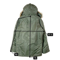 ALPHA INDUSTRIES アルファインダストリーズ 20024-21 N-3B フライトジャケット オリーブ sizeS 瑞穂店