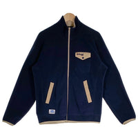 Schott ショット ジップアップ フリースジャケット ネイビー 782-2252030 Size M 福生店