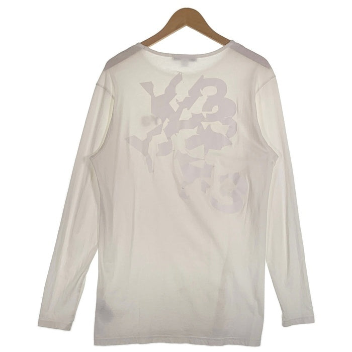 Y-3 ワイスリー ロンT ロングスリーブ 長袖 Tシャツ ホワイト CE6752 Size XS 福生店