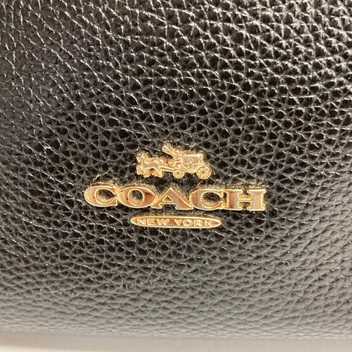 COACH コーチ M1657-F38288 レザー リュック ブラック※擦れあり 瑞穂店