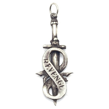 FLASH POINT フラッシュポイント REVENGE ダガー リボン シルバーペンダントトップ STERING SILVER 福生店