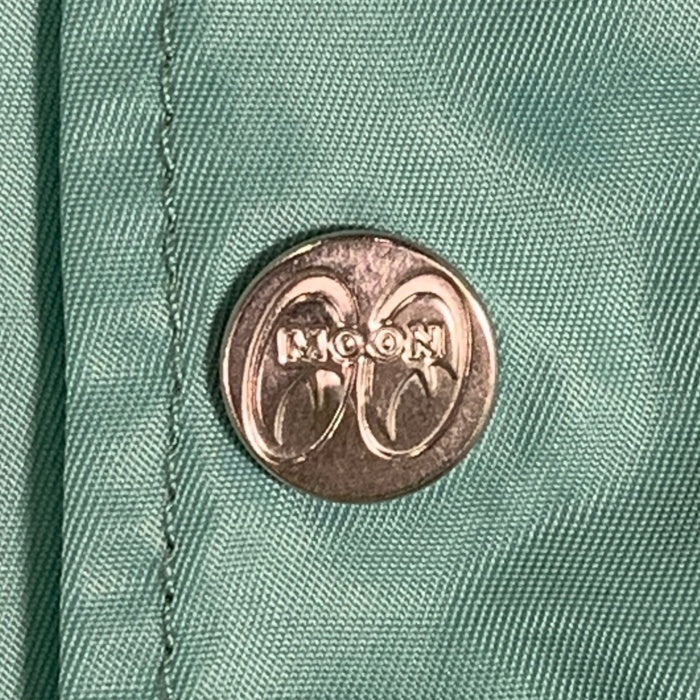 MOONEYES ムーンアイズ ナイロン コーチジャケット ライトグリーン OMJ-028 Size XL 福生店