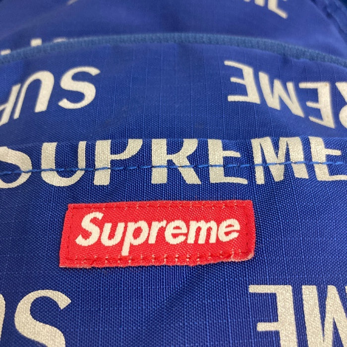 SUPREME  シュプリーム 16AW 3M Reflective Repeat Shoulder Bag リフレクター ショルダーバッグ ブルー 瑞穂店