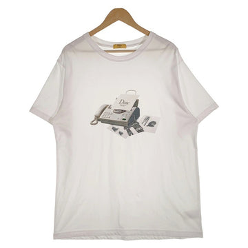 Dime ダイム Fax T-Shirt ファックス プリントTシャツ ホワイト Size L 福生店