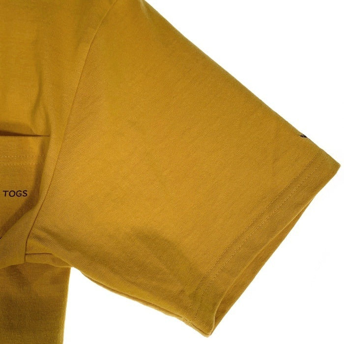 Dagda Leathers ダグダレザーズ プリント ポケットTシャツ 袖刺繡 マスタード 旧マッコイ 滝沢氏 1 Size M 福生店
