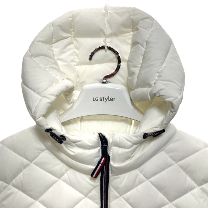 TOMMY HILFIGER トミーヒルフィガー キルティングパファージャケット 中綿 ホワイト TW3CP215 Size XL 瑞穂店