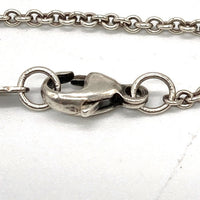 TIFFANY&Co. ティファニー 1837 カデナロック 南京錠 シルバーチェーンネックレス SV925 レディース Size 40cm 瑞穂店