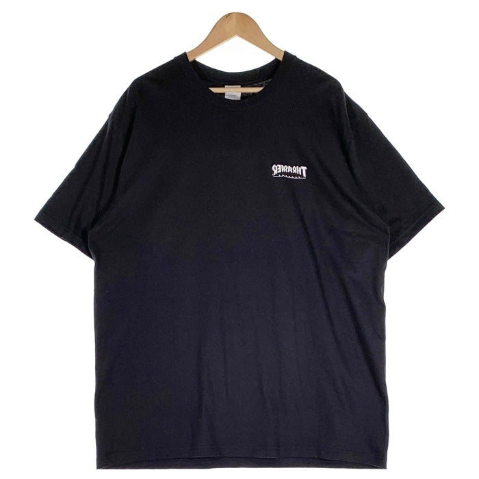 SUPREME シュプリーム 24AW THRASHER Cross Tee スラッシャー クロス プリントTシャツ ブラック Size XL 福生店