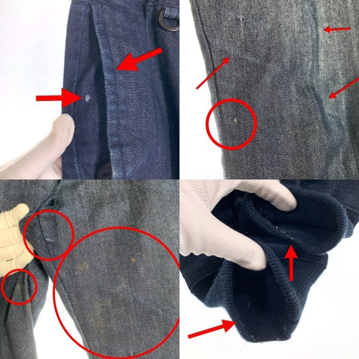 F.C.Real Bristol エフシーレアルブリストル VENTILATION RIB PANTS ベンチレーションリブパンツ デニム ジョガー インディゴ FCRB-167049 Size L 福生店