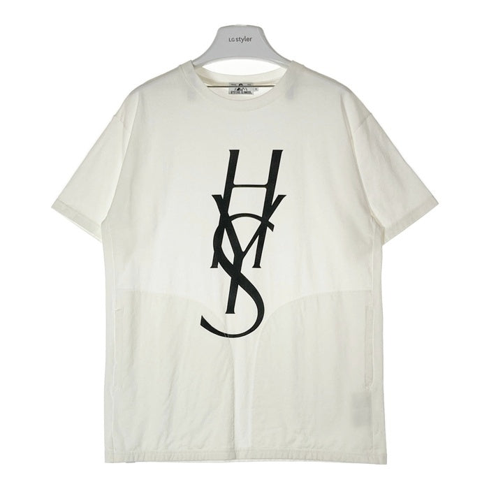 HYSTERIC GLAMOUR ヒステリックグラマー 02182CT15 YSLロゴ ポケット付きTシャツ ホワイト sizeS 瑞穂店