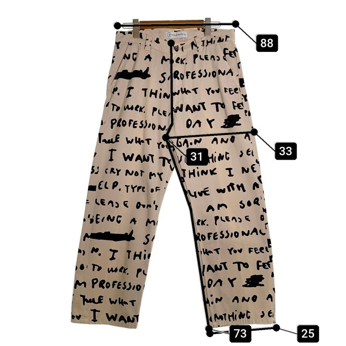 POLAR SKATE CO. ポーラースケートカンパニー Sad Note 40's Pants デニムパンツ ナチュラル Size 32/32 福生店