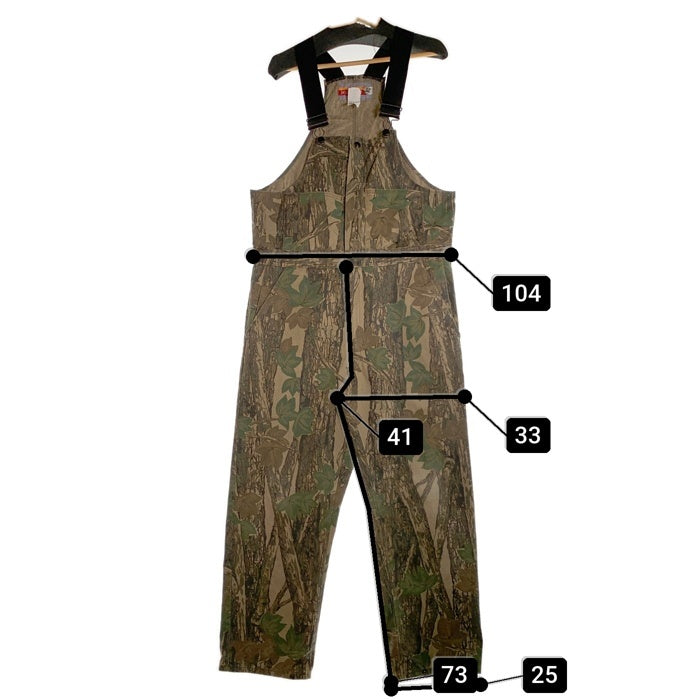 90`s WINCHESTER ウィンチェスター リアルツリー オーバーオール カモフラージュ KM350-14R USA製 Size L-R 福生店