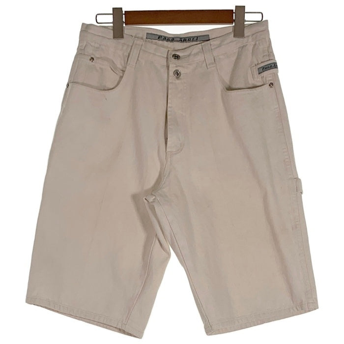 90's PACO SPORT パコ スポーツ ダック ペインターショーツ ホワイト Size 34 福生店