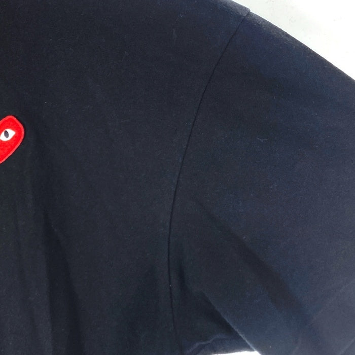 PLAY COMME des GARCONS プレイコムデギャルソン ワンポイントTシャツ ブラック sizeXL 瑞穂店