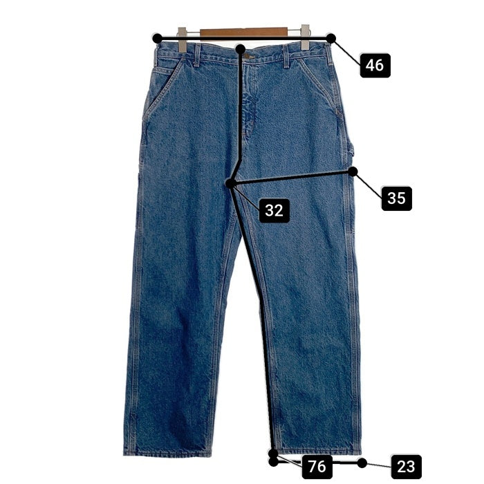 Carhartt カーハート デニムペインターパンツ ワーク 裏地フランネル インディゴ B236 DST Size 36×30 福生店