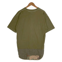 eye COMME des GARCONS コムデギャルソン JUNYA WATANABE ジュンヤワタナベ ハーフジップ 半袖 Tシャツ グリーン WM-T903 Size L 福生店