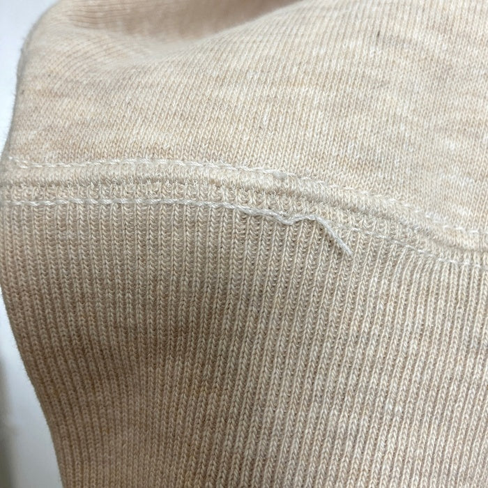 Cushman クッシュマン 両V スウェットトレーナー ベージュ Size L 瑞穂店