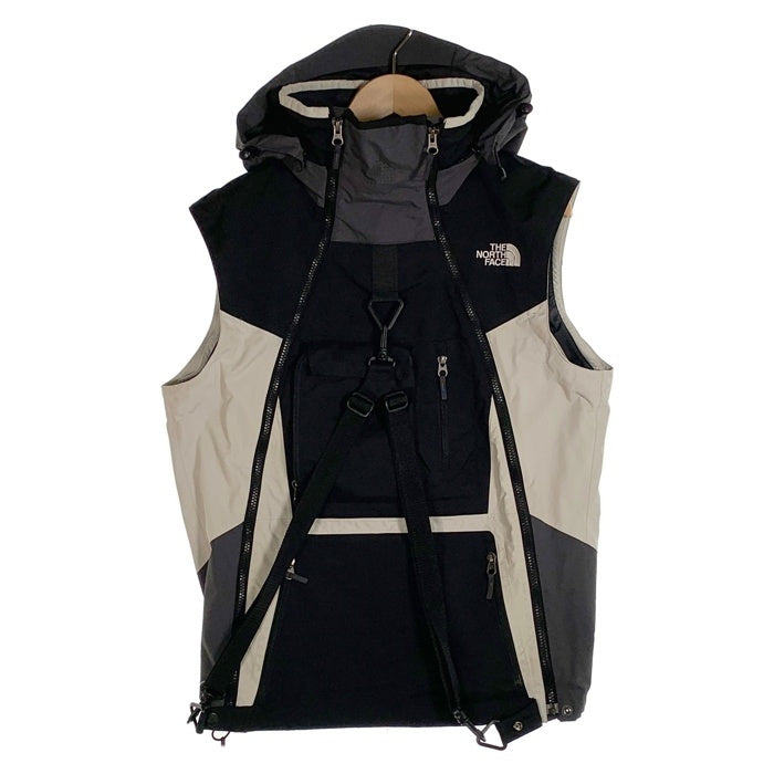 THE NORTH FACE ノースフェイス Transformer Jacket トランスフォーマージャケット ナイロン ブラック チャコール ホワイト NS61405 Size S 福生店