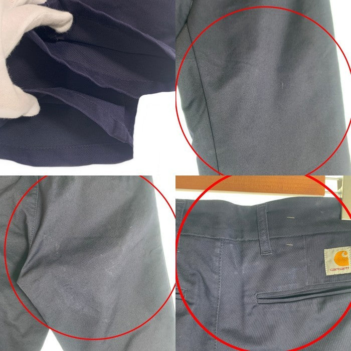 Carhartt WIP カーハートワークインプログレス SID PANT シドパンツ チノ スリムストレート ネイビー I003367 Size 32×32 福生店