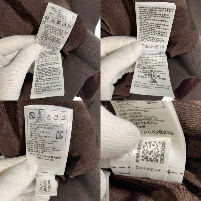 adidas Originals アディダス オリジナルス B&Y別注 ベロア トラックジャケット ブラウン BK4562 Size L 福生店