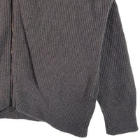 SUAVELE シュアーヴル OVERSIZED HIGH NECK DRIVERS KNIT ドライバーズニット ジップアップセーター グレー コットン SV-0072 Size L 福生店