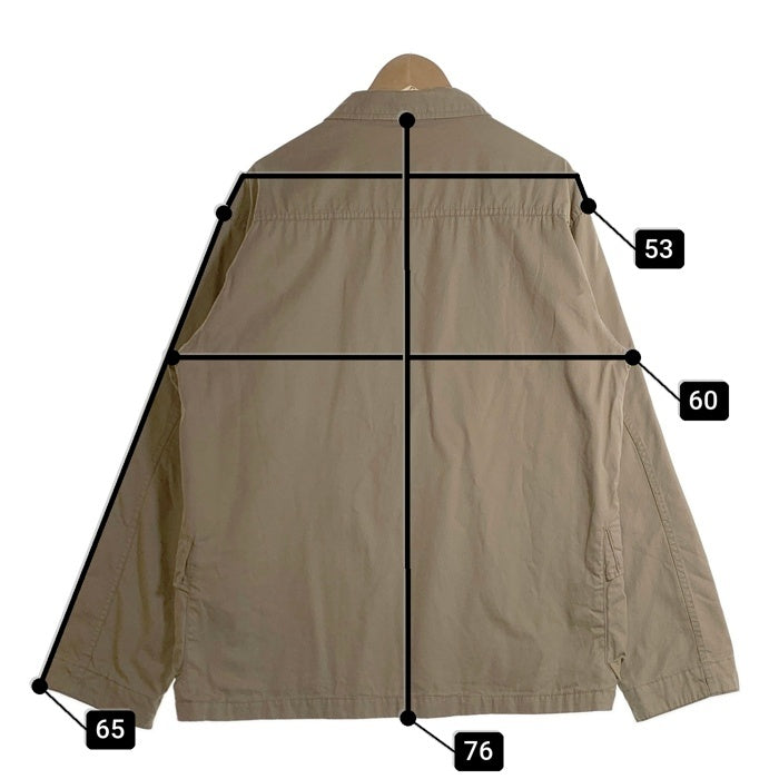 STUSSY ステューシー AUTHENTIC GEAR コットン ミリタリージャケット フィールド ベージュカーキ 中国製 Size L 福生店