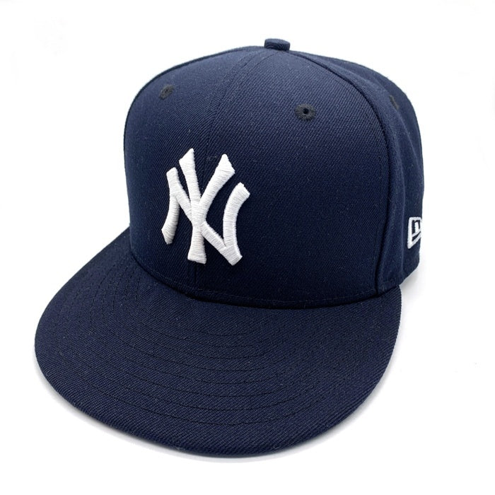 NEWERA ニューエラ Newyork Yankees 59FIFTY ベースボールキャップ ネイビー Size 7 3/8 (58.7cm) 福生店