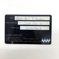 LONE ONES ロンワンズ Dove Bell S Pendant ドーヴ ベル ペンダント トップ シルバー925 Size S 福生店