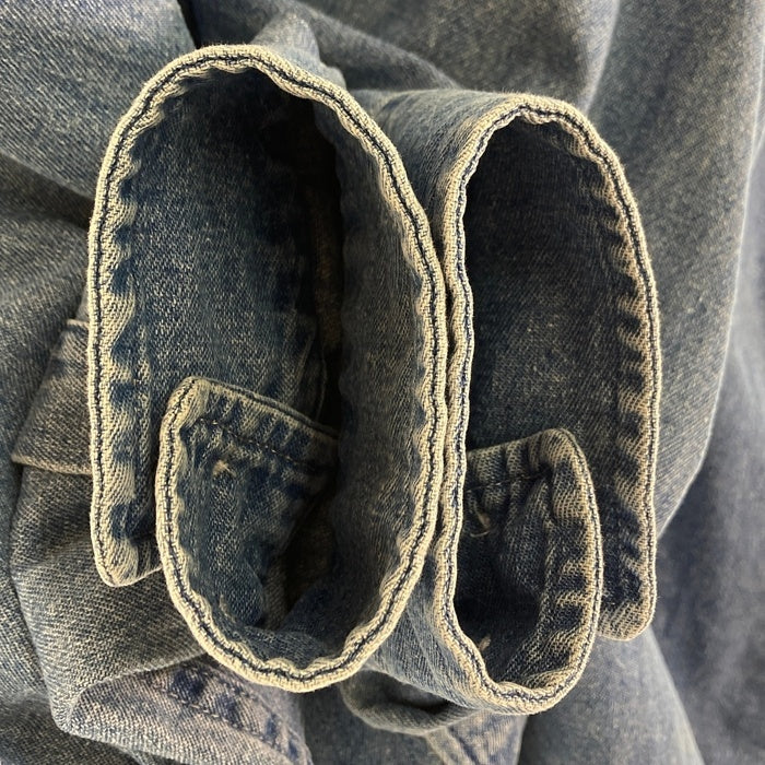 SUPREME シュプリーム 20AW Classic Logo Denim Shirt クラシックロゴ デニムシャツ ボタンダウン インディゴ SizeM 瑞穂店