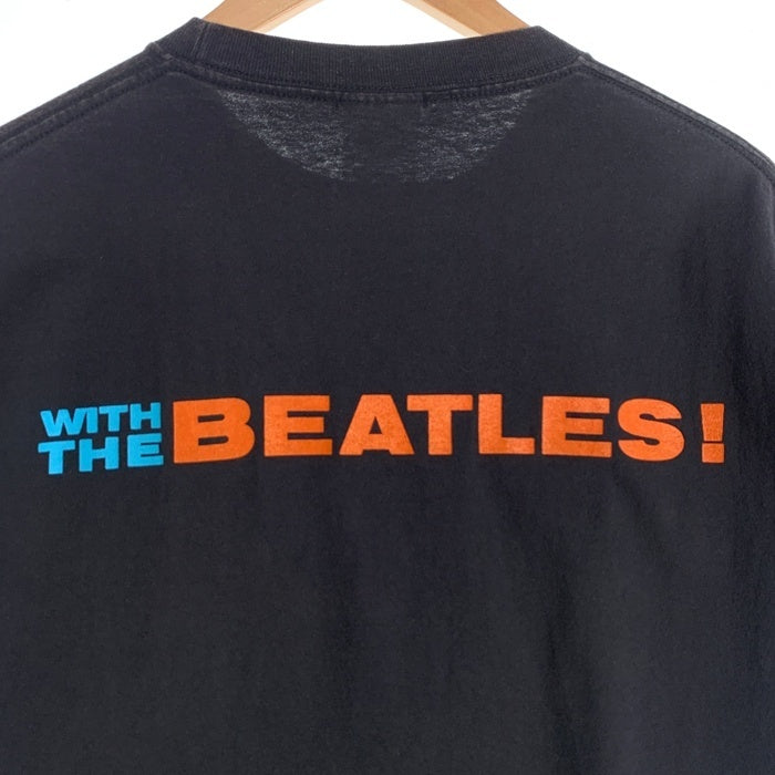 90's 00's Beatles ビートルズ With the Beatles 半袖 Tシャツ ブラック Size L 福生店