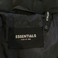 ESSENTIALS エッセンシャルズ Puffer Jacket パファージャケット 中綿 ブラック コットン ナイロン Size XS 福生店