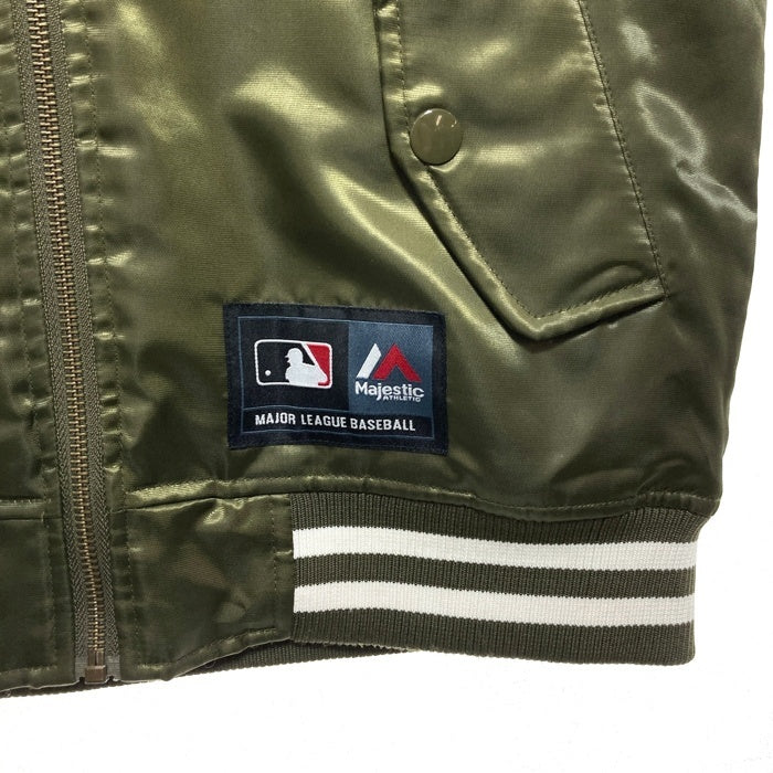 MAJESTIC マジェスティック MW23-NYK-0005 ナイロンジャケット カーキ sizeL 瑞穂店