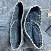 WAREHOUSE ウエアハウス Duck Digger ダックディガー LOOSE FIT シャンブレーワークシャツ ライトブルー Size 36 瑞穂店