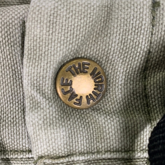 80-90's THE NORTH FACE ノースフェイス ダック地 ダブルニーイージーパンツ カーキ NT-6382 日本製 Size L 福生店