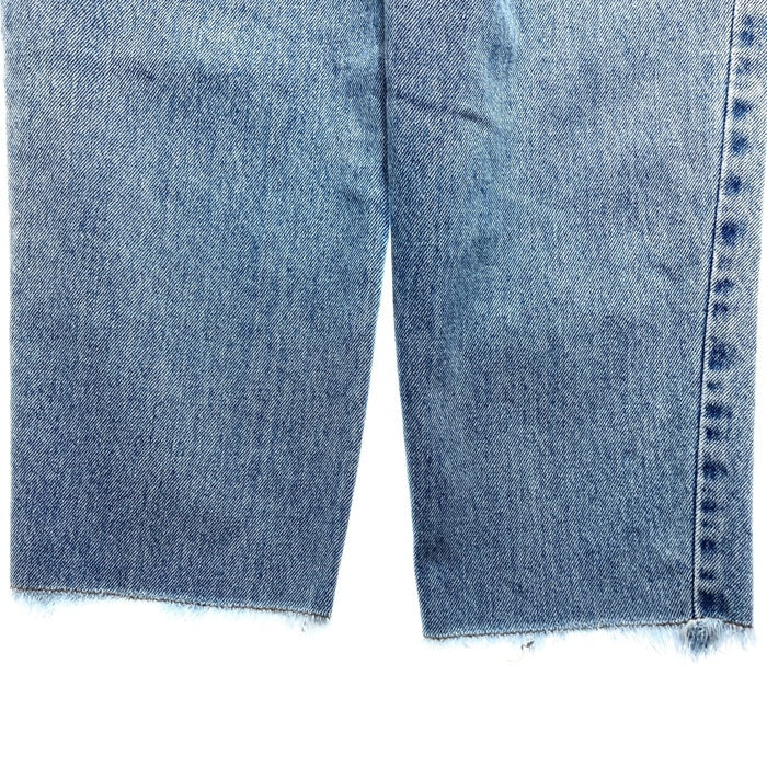 Levi’s リーバイス 90's ボタン裏216 カナダ製 裾フリンジ デニムパンツ ライトインディゴ size- 瑞穂店