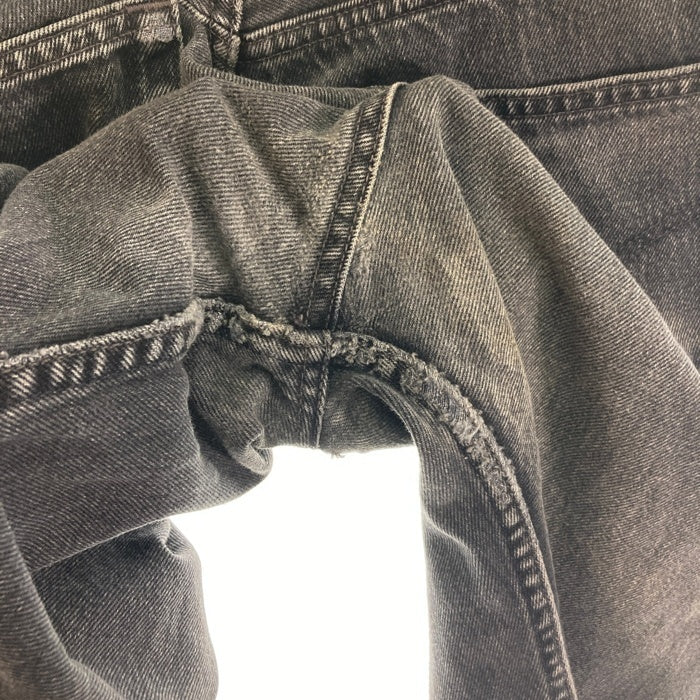 Levi's リーバイス 501-0660 501 USA製 ボタン裏553 01年製 後染めブラック デニムパンツ ブラック size32 瑞穂店