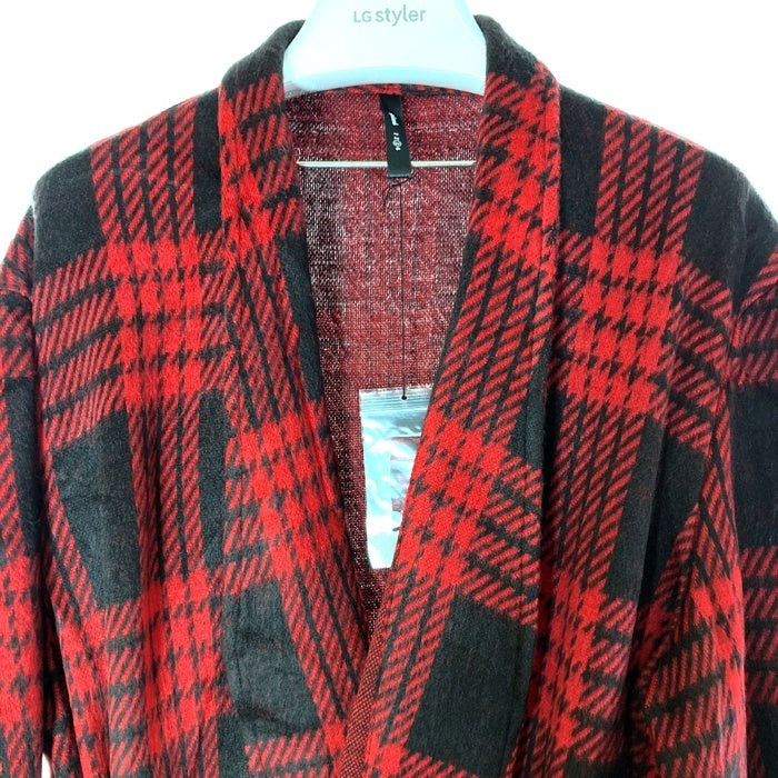 glamb グラム ハワード ロングガウン チェック GB15WT/JKT01 レッド Size 3 瑞穂店
