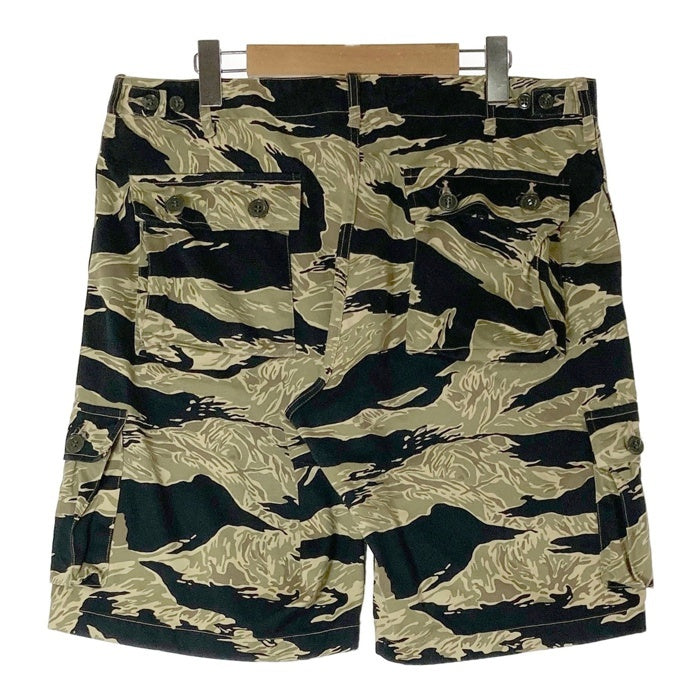 BUZZ RICKSON'S バズリクソンズ BR51904 東洋エンタープライズ GOLD TIGER PATTERN SHORT PANTS ゴールドタイガー カモ ショーツパンツ カーキ sizeXL 瑞穂店