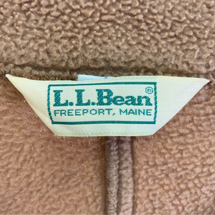 L.L.Bean エルエルビーン 80's USA製 PolarPlus フリースジャケット ブラウン sizeM 瑞穂店