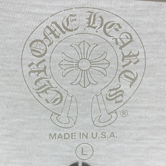 CHROME HEARTS クロムハーツ 2212-304-0797 マルチ クロス セメタリ― 半袖Tシャツ ホワイト sizeL 瑞穂店
