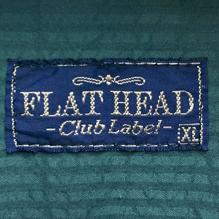 FLAT HEAD フラットヘッド CL-SH012 長袖シャツ グリーン sizeXL 瑞穂店