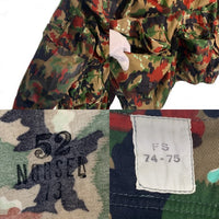 SWISS ARMY スイス軍 アルペンカモ フィールドジャケット マウンテンパーカー マルチ Size 52 福生店