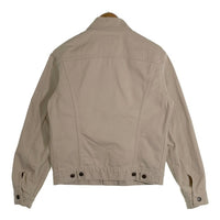 90's Levi's リーバイス コットン ツイル トラッカージャケット ボタン裏 J30 アイボリー 70505-01 Size 38 福生店