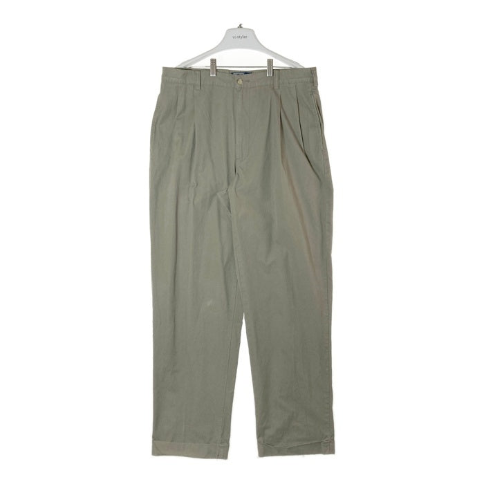 Polo Ralph Lauren ポロラルフローレン HAMMOND ツータックチノパンツ カーキ size35 瑞穂店