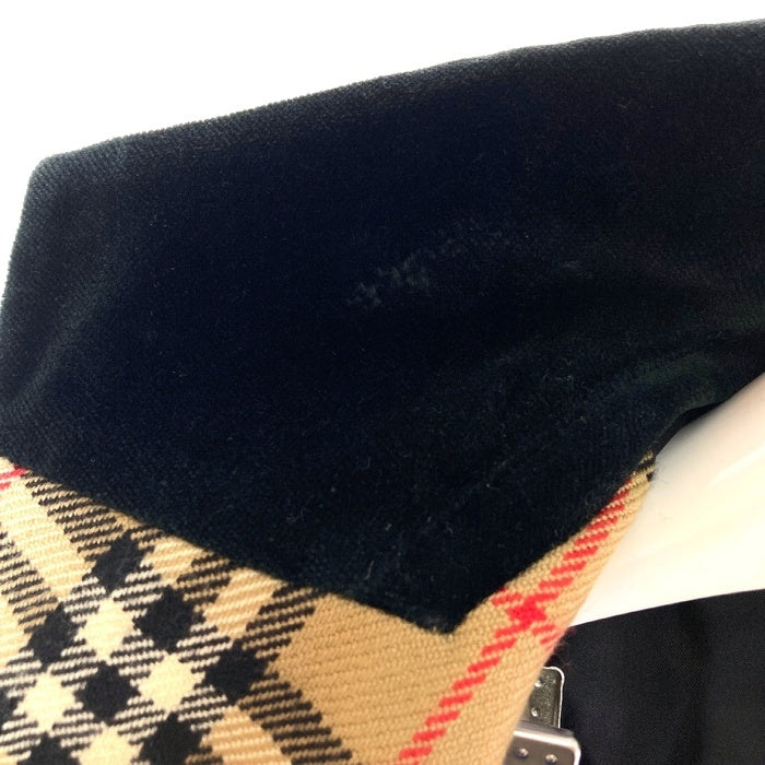 Burberrys OF LONDON BLUE LABEL バーバリーズ オブ ロンドン ブルーレーベル カシミア混 金ボタン テーラードジャケット ブラウン size40 瑞穂店