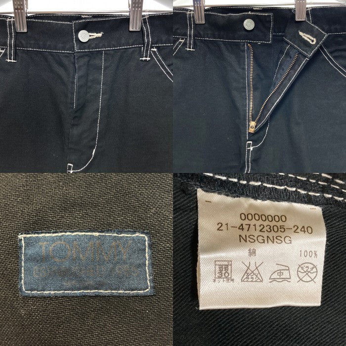 TOMMY トミー ペインターショーツ ブラック sizeXL 瑞穂店