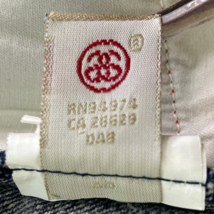 STUSSY ステューシー バックロゴ ショーンフォント デニム ショートパンツ インディゴ size34 瑞穂店