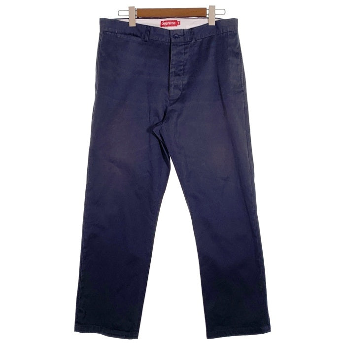 SUPREME シュプリーム Chino Pant チノパンツ ネイビー Size 34 福生店