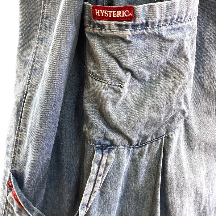 HYSTERIC GLAMOUR ヒステリックグラマー 0151AK06 デニムスリットスカート インディゴ sizeM 瑞穂店